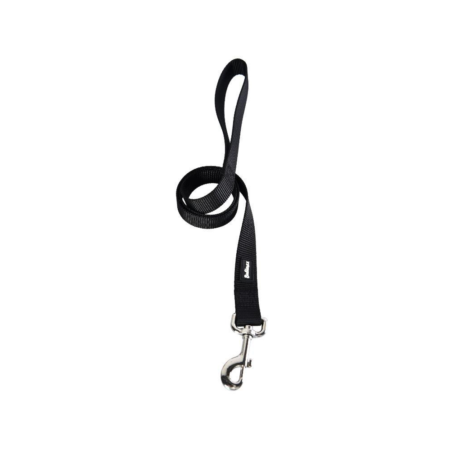 Laisse, nylon, 25mm/100cm,noire