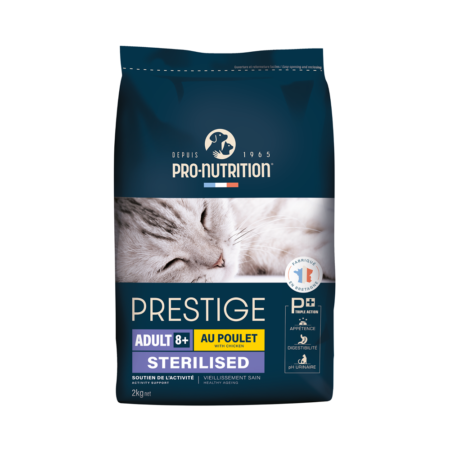 PRESTIGE ADULT 8+ LIGHT & OR STERILIZED 2KG