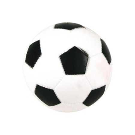 Ballon de foot, vinyle, Ø8cm