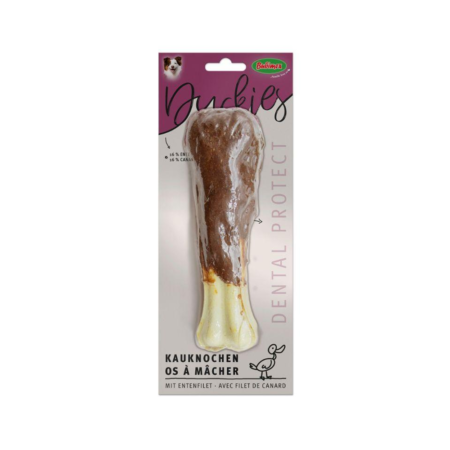 Duckies Os à mâcher avec filet de canard, 140g