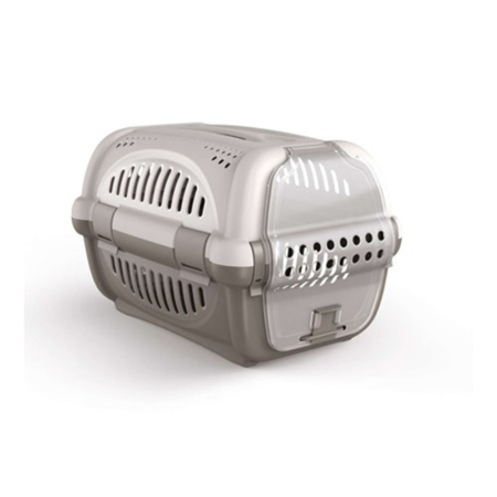 Georplast Cage de Transport avec Porte Lux – 51x34,5x33 cm