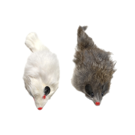 Jouet souris x2, 9cm