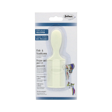Peigne anti puce chien et chat, 14cm