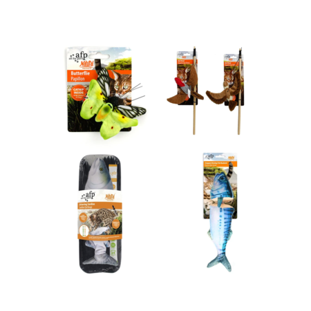 All for Paws Natural Instinct - Jouets Chat (4 Modèles)