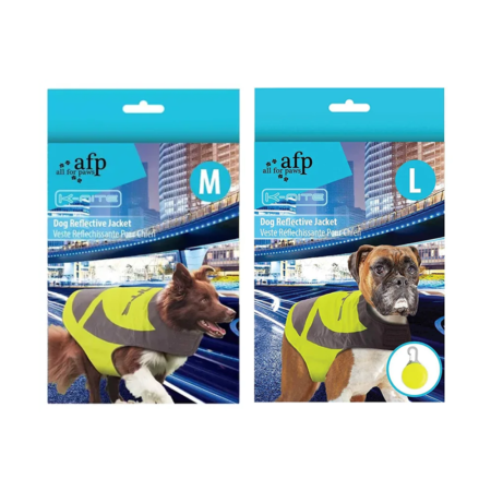 All for Paws_ K-Nite - Veste Réfléchissante Chien M & L