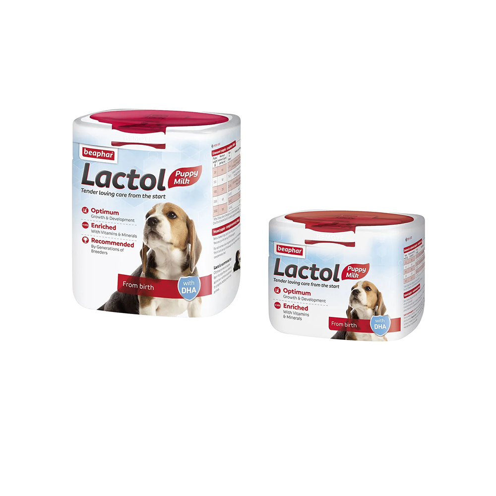 Beaphar LACTOL - Lait Maternisé Chiot (250g & 500g) Beaphar LACTOL - Lait Maternisé Chiot (250g & 500g)