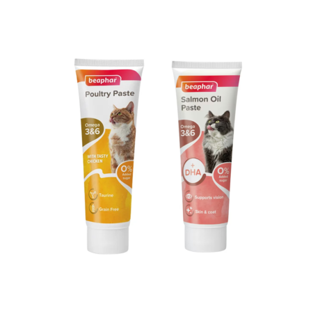 Beaphar Pâte Chat 100g - Volaille & Huile de Saumon ()