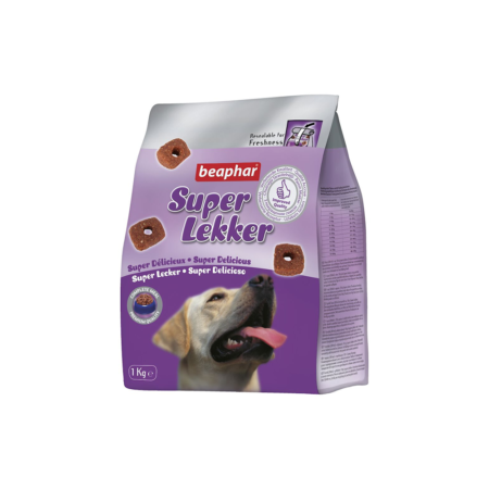 Beaphar Super Lekker Semi Moist pour Chien (1kg)
