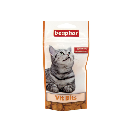 Beaphar Vit Bits - Friandises Vitaminées pour Chats (35g)