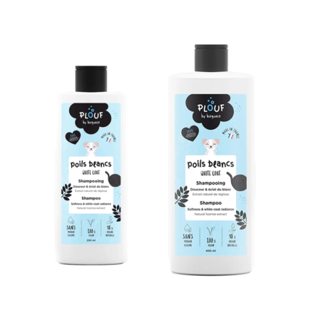 Biogance Shampooing Chien Poils Blancs 200ML & 400ML Éclat Naturel