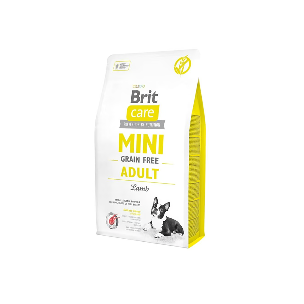 Brit Care Croquettes Chien Mini Agneau Sans Céréales 2kg Brit Care Croquettes Chien Mini Agneau Sans Céréales 2kg