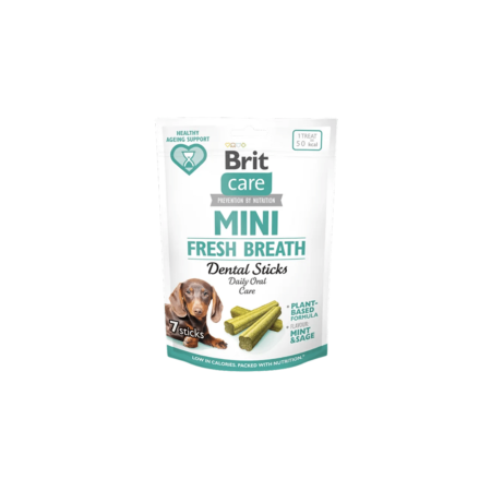 Brit Care Dog Mini treats FRESH BREATH 7 pcs - 120 g