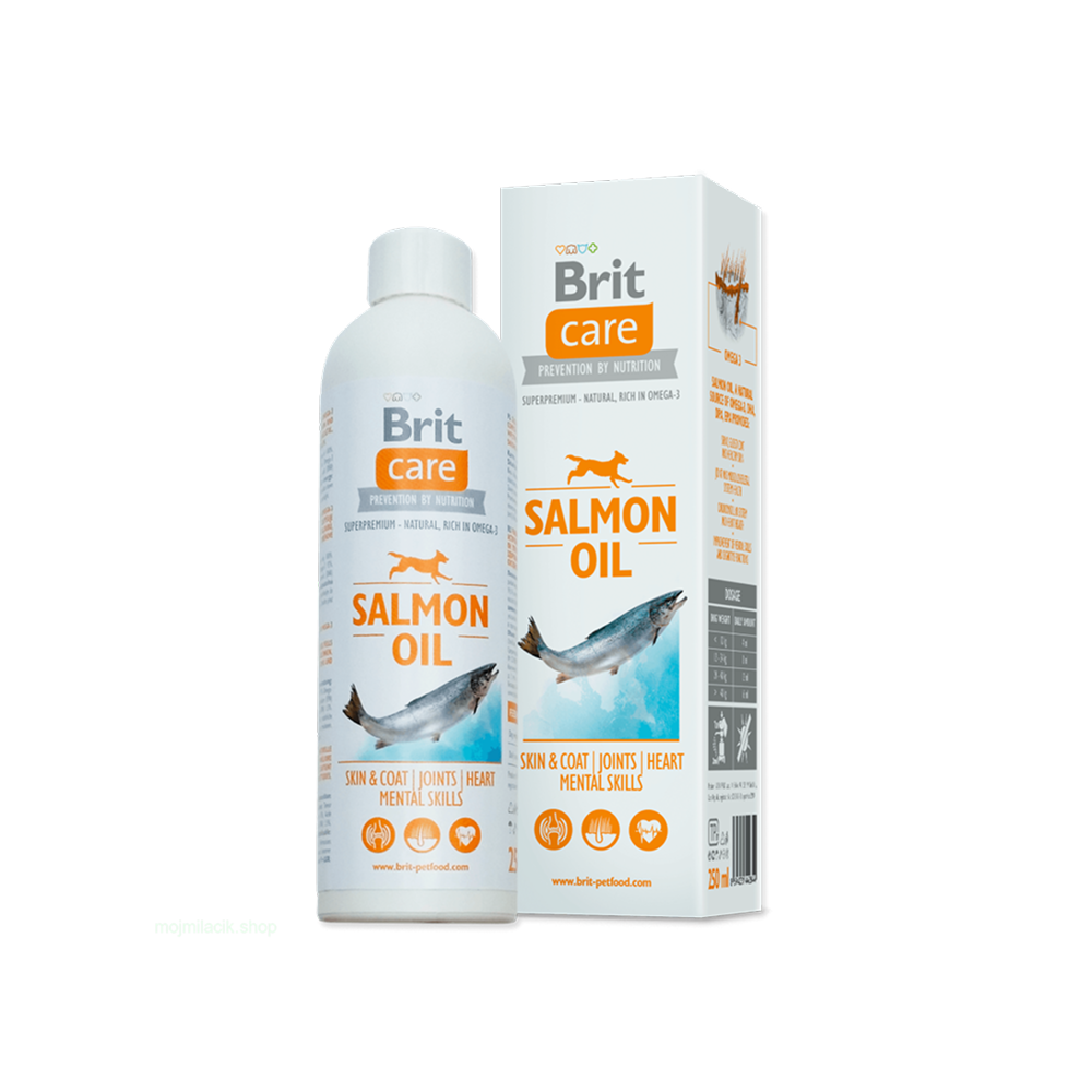 Brit Care Huile de Saumon 250ml : Peau & Pelage Sains Chiens et Chats Brit Care Huile de Saumon 250ml : Peau & Pelage Sains Chiens et Chats