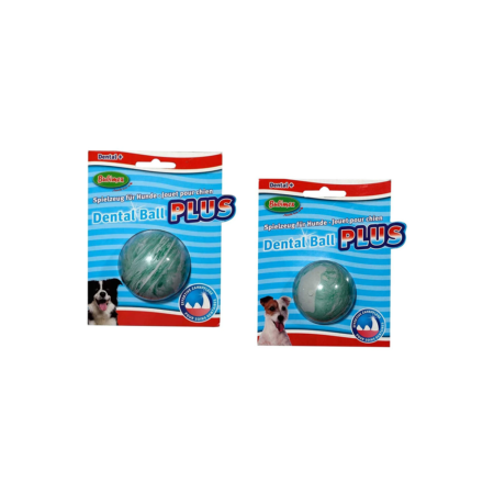 Bubimex Balle Dentaire Plus Caoutchouc Chiens (5cm & 6,5cm)