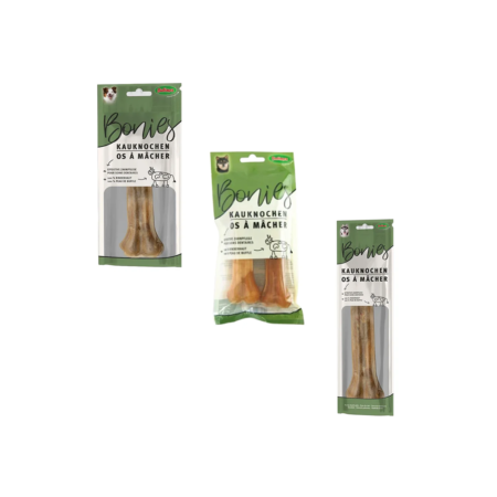 Bubimex Os à Mâcher 17 & 21 & 32 cm pour Chien - Hygiène Dentaire