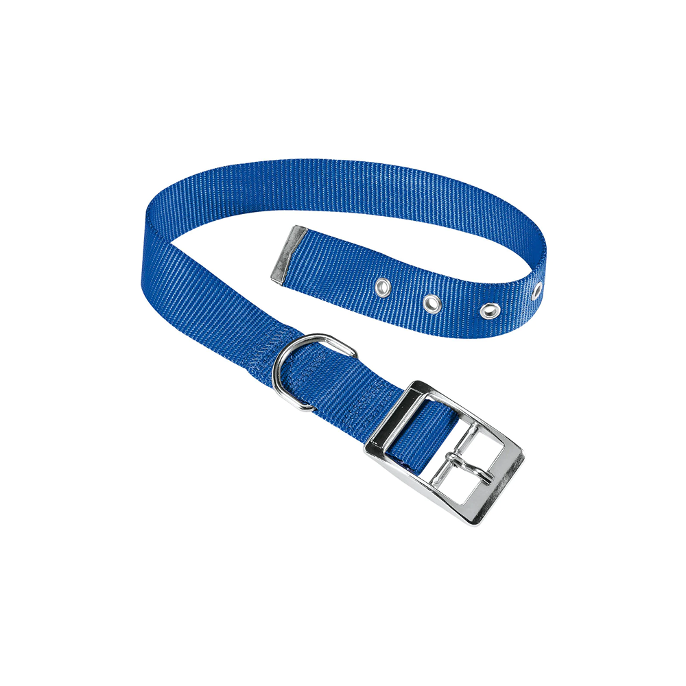 Collier pour chien en nylon L _ Bleu Collier pour chien en nylon L _ Bleu