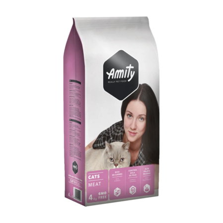 Croquettes Chat Amity 4kg Cats meat