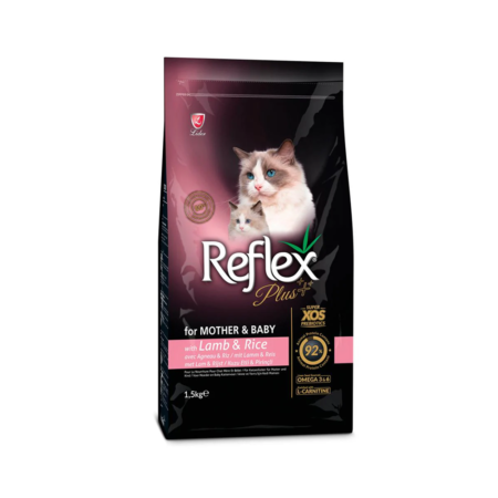 Croquettes Chat Reflex 1,5 plus Mother and baby lamb rice