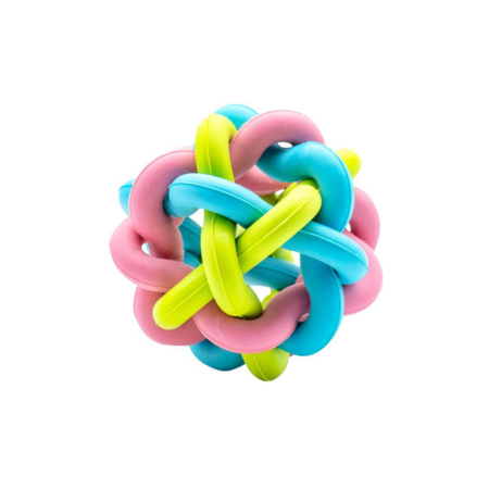 FUN TOY BALLE EN CAOUTCHOUC NATUREL _ 2,5CM - 9CM