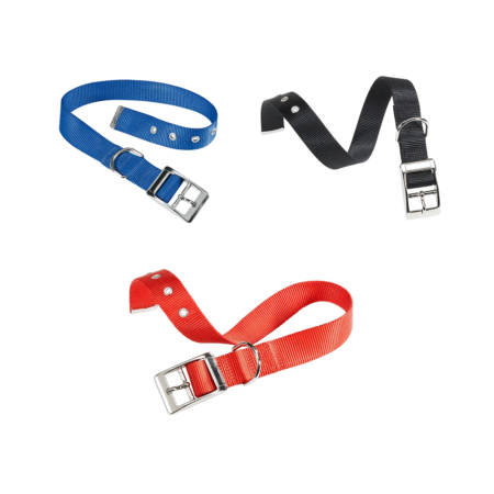 Ferplast Collier Chien Nylon L_ 37-45 cm B_ 25 mm - Plusieurs Couleurs