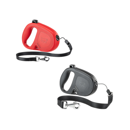 Ferplast Laisse Corde FLIPPYONE CORD (Taille M Rouge & L Noire)