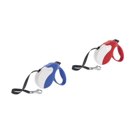 Ferplast Laisse Ruban Extensible 5m Chien Max 50kg - 2 Couleurs