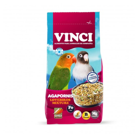 Graine Oiseaux Vinci 1Kg Agapornis - Melange inseparable