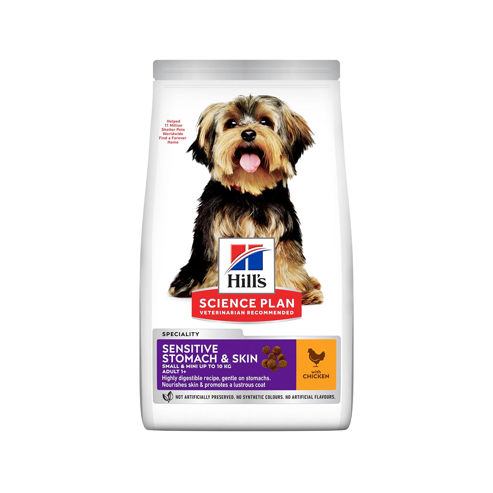 Hill's Science Plan Chien Adulte Sensitive S&S Poulet 1,5kg Hill's Science Plan Chien Adulte Sensitive S&S Poulet 1,5kg