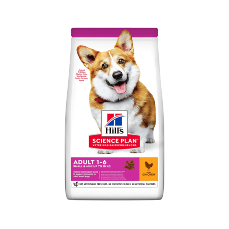 Hill's Science Plan Chien Adulte Small & Mini Poulet (1,5 - 3 -10kg)