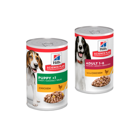 Hill's Science Plan Pâtée Poulet 370g - Chien Adulte & Chiot