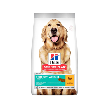 Hill's Science Plan Perfect Weight Chien Adulte Grande Taille 12kg