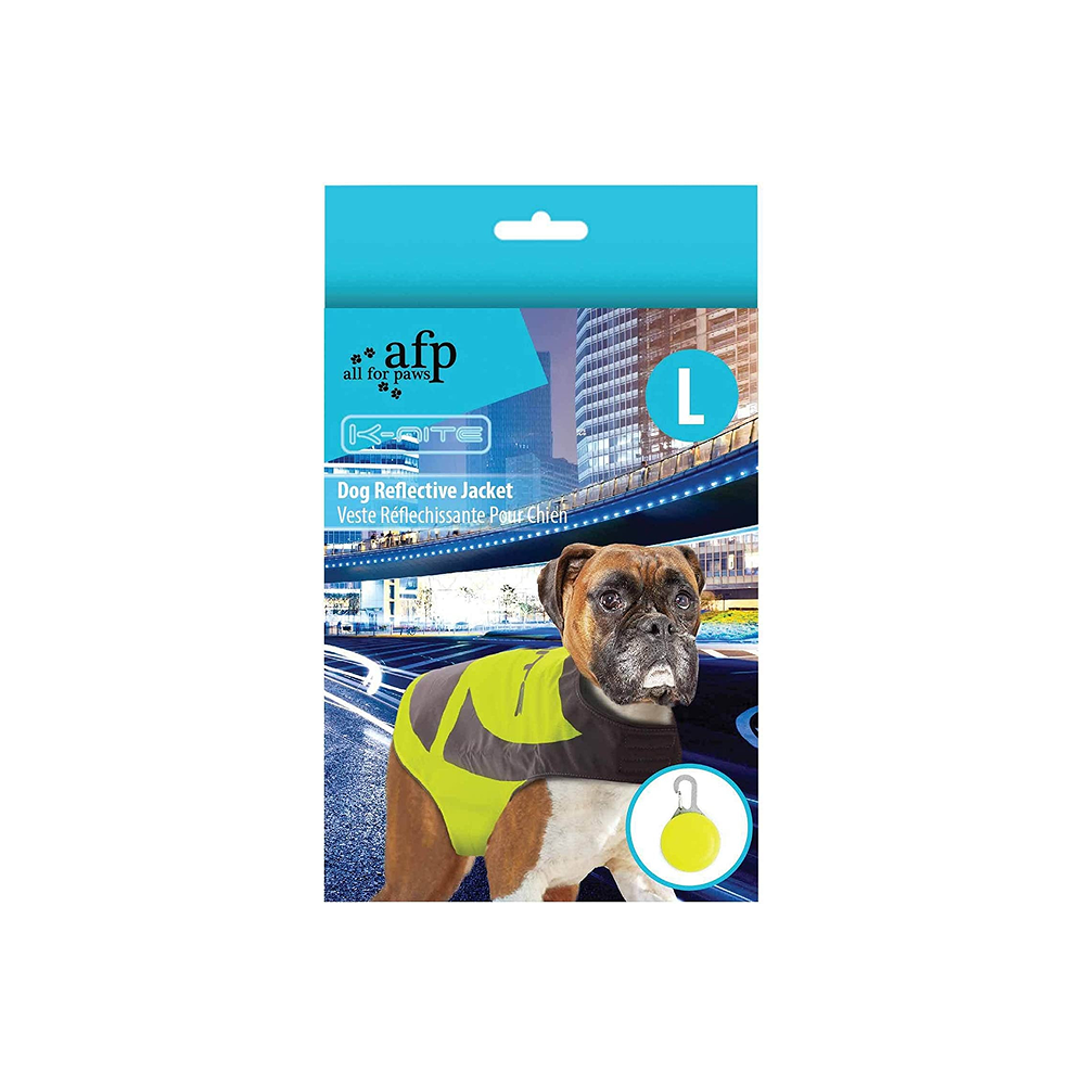 K-Nite - Dog Reflective Jacket - L K-Nite - Dog Reflective Jacket - L