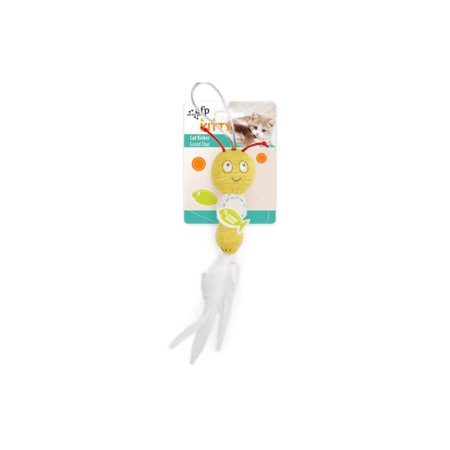 Kitty - Feather Caterpillar - Yellow