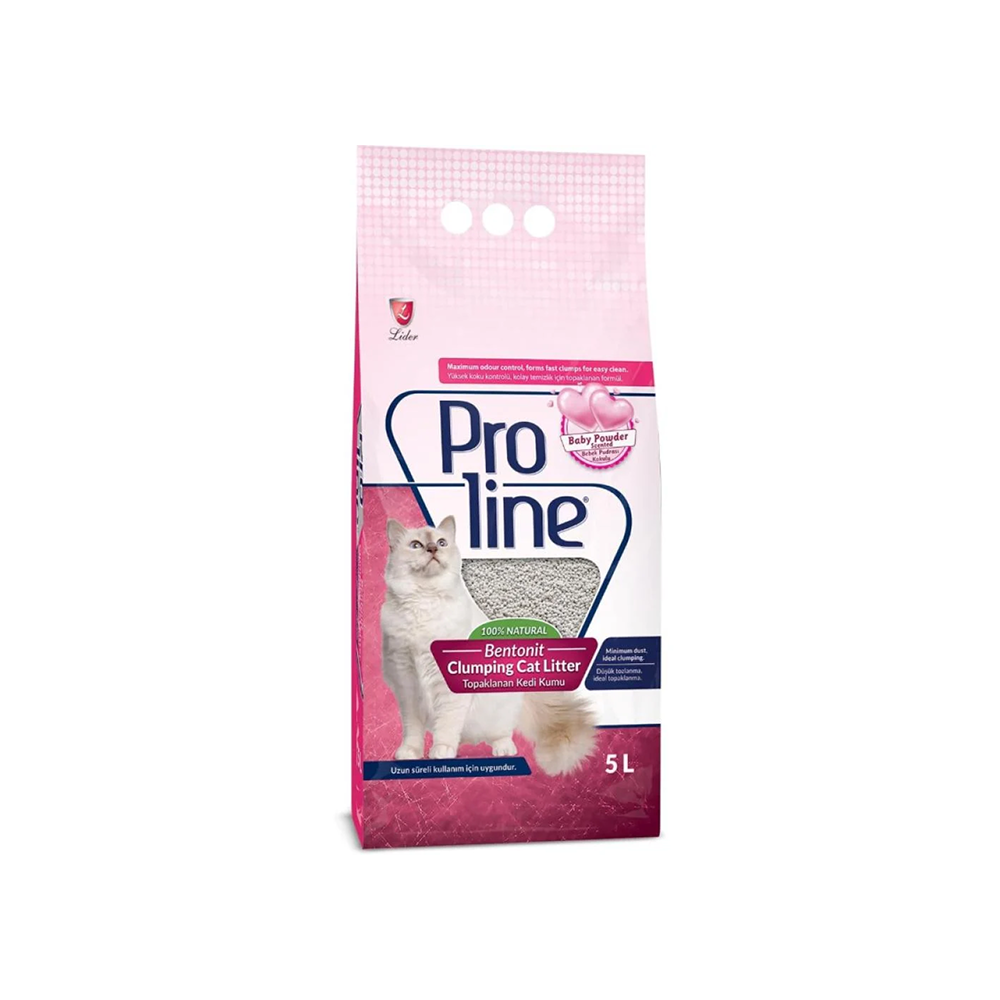 Litière Chat Proline Baby Powder 5L Litière Chat Proline Baby Powder 5L
