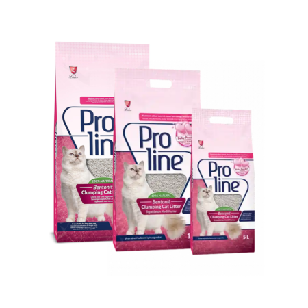 Proline Litière Chat BabyPowder - 5L, 10L & 20L