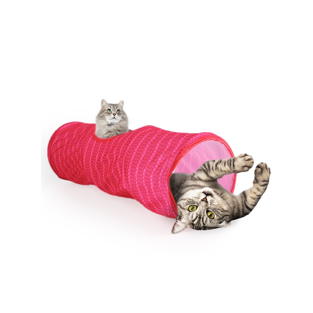 Modern Cat Tunnel - Pink Modern Cat Tunnel - Pink