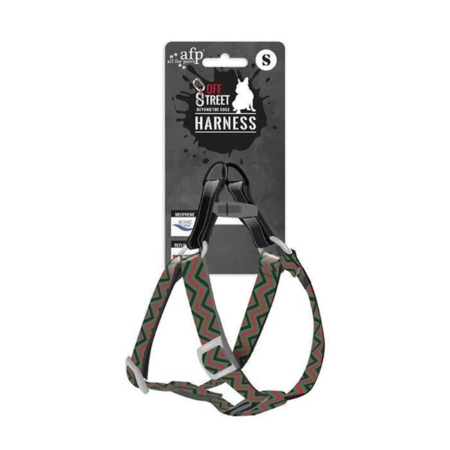 Off Street - Dog Step-in Harness - Chevron M-L