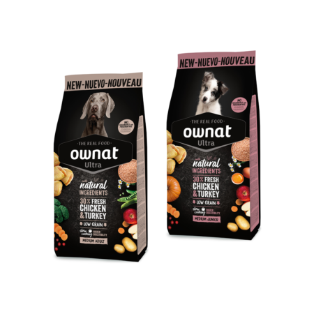 Ownat Ultra Medium 12 KG - Chien : Junior & Adult