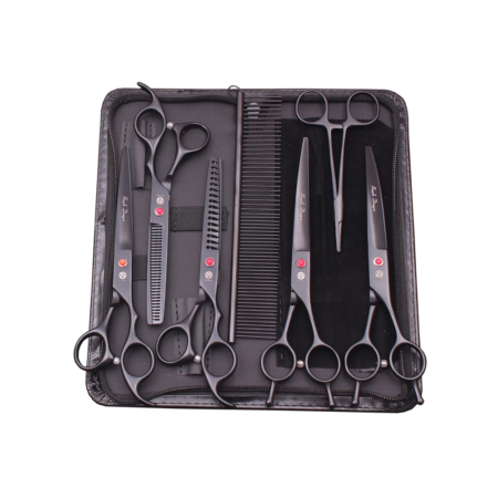 Pack toilettage 7 pièces - black