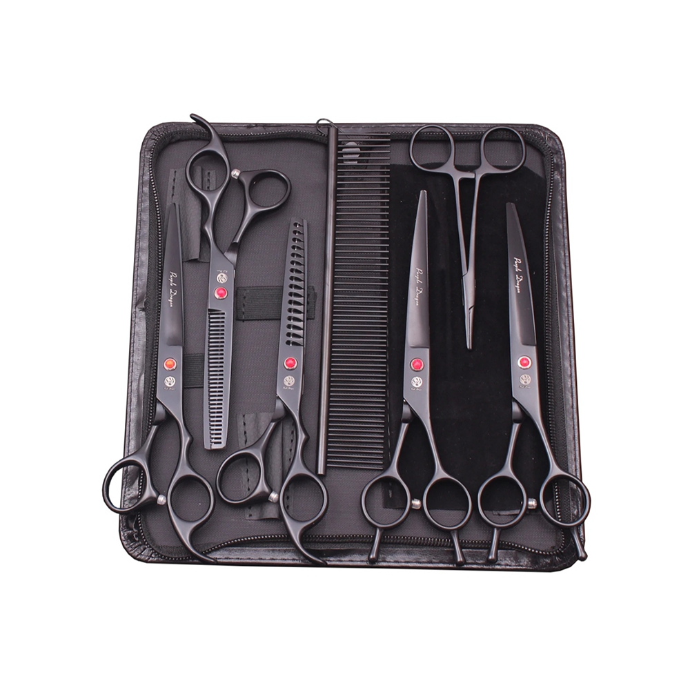 Pack toilettage 7 pièces - black Pack toilettage 7 pièces - black