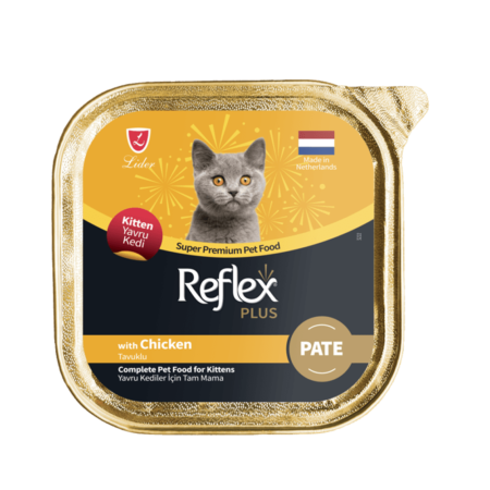 Pattes en boite Chat Reflex 85Gr Chicken kitten