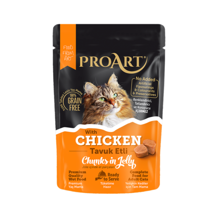 Pattés en sachet Chat Proart Chicken