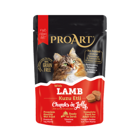 Pattés en sachet Chat Proart Lamb