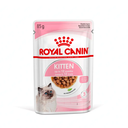Pattés en sachet Chat Royal 85Gr Kitten