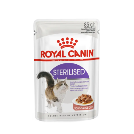 Pattés en sachet Chat Royal 85Gr Sterilised