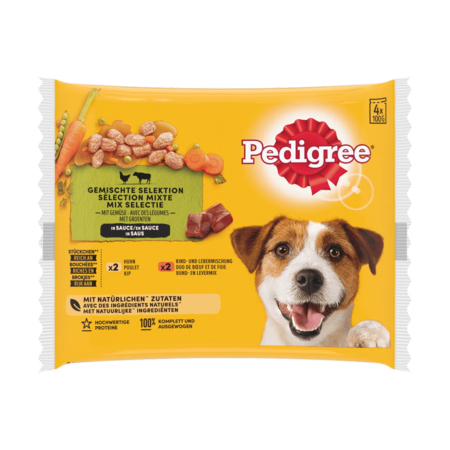 Pattés en sachet Chien Pedigree Sélection mix