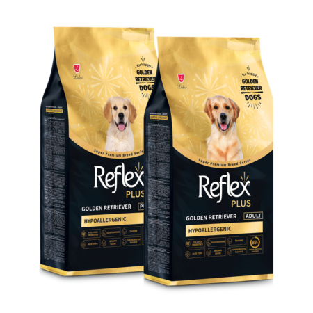 Reflex Plus Golden Retriever 8kg – Croquettes Chiot & Adulte