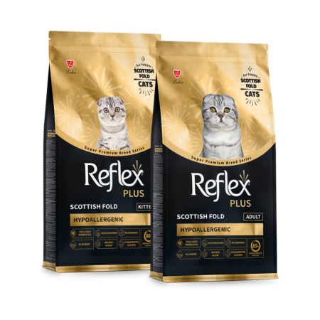 Reflex Plus Scottish Fold 1.5kg - Croquettes Chaton & Adulte