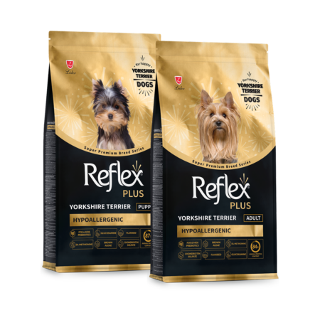 Reflex Plus Yorkshire Terrier Croquettes 2kg - Chiot & Adulte