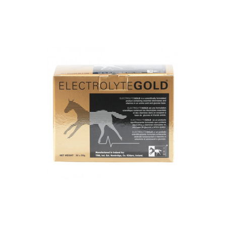 TRM Electrolyte Gold 30x50g – Électrolytes pour Chevaux